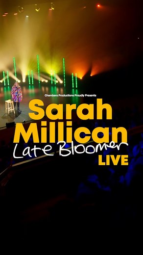 179K views · 4.4K reactions | Thrilled to announce the release of my brand new special Late Bloomer. Coming out to stream and download via my website (link in comments) on Monday 15th December 2025. The show is also available on DVD with pre-orders now live at Amazon and HMV. Pre-order the show now via my website (link in comments) to get a limited edition mug in time for release day #sarahmillican #standup #latebloomer | Sarah Millican | Facebook
