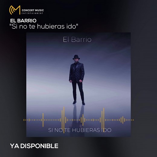 'Si no te hubieras ido', es el actual single de El Barrio, incluido en su último disco El Danzar de las Mariposas Edición Especial ¡ya a la venta! 💿🦋 El álbum incluye muchas sorpresas y un descuento para los conciertos de su gira en 2021 👉 https://bit.ly/31ldgFA | El Barrio