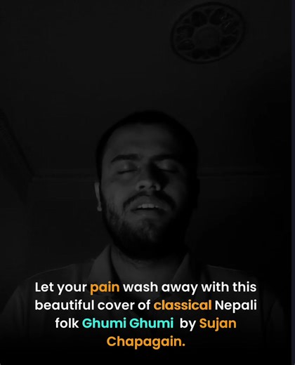 Embrace Calm with Sujan Chapagain's Ghumi Ghumi Cover