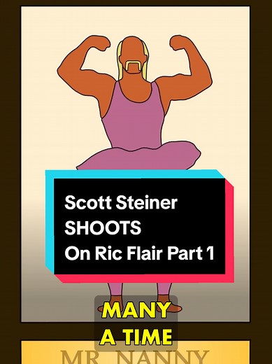 Scott Steiner shoots on Ric Flair Part 1 He talks about the time that Flair sabotaged him early on in his WCW career. #wrestling #animation #shootinterview #scottsteiner #ricflair