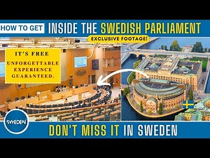 Must Visit in Sweden | Free | Swedish Parliament (Riksdag) | Detailed Video | Sweden Days | 【11】
