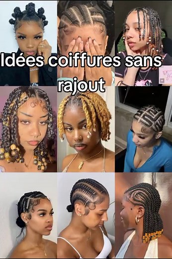 Idées de coiffures sans rajout pour jeunes filles
