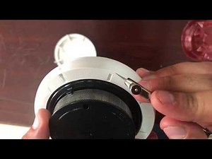 How To Open Smoke Detector For Simplex