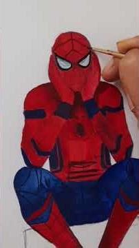 How to draw Spider-Man mask | Easy Drawing For Kids Step By step Fo Kids #drawing #easyart #guess