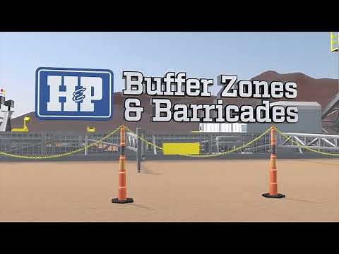Buffer Zones & Barricades Safety Video| Drilling Contractor H&P