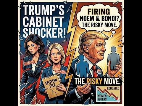 Trump Cabinet Shocker: Why Firing Noem and Bondi Is a Risky Move