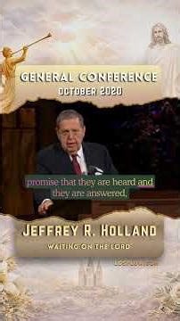 Waiting on the Lord | October 2020 | General Conference