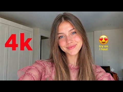 4k Sheer Lingerie Try On Haul See Everything Sheer Transparent Micro Bikini & See-through Dresses