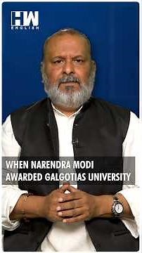 #Shorts | When Narendra Modi Awarded Galgotias University | Editorial With Sujit Nair | Robodog | AI