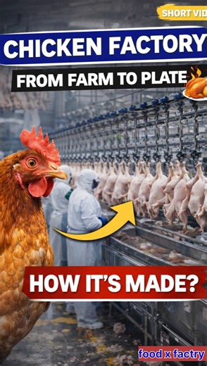 How Millions of Chickens Are Processed Daily