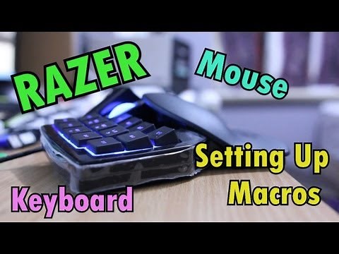 How To Set Macro Keys For Razer Mouse/Keyboard