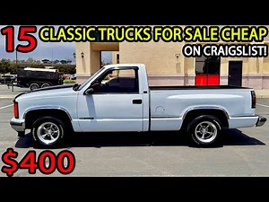 Craigslist Deals: 15 Classic Trucks Under Budget!
