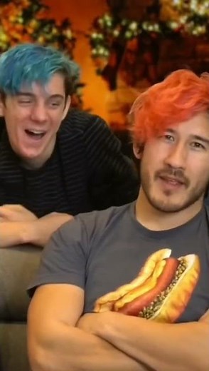 Ethan and Markiplier cute moment #gaming #horrorgaming #youtuber #youtubershorts