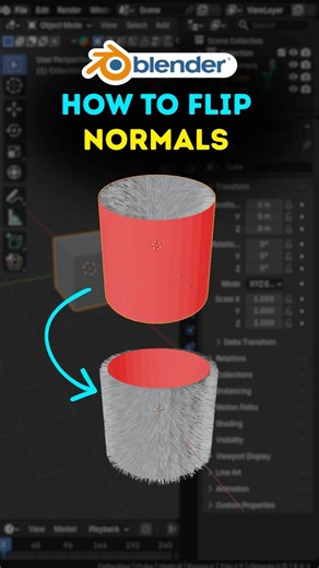 Issue with NORMALS in blender | Flip your normals