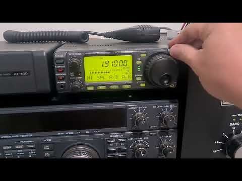 Icom IC 706MKIIG + AT180 + IC2KL amplifier
