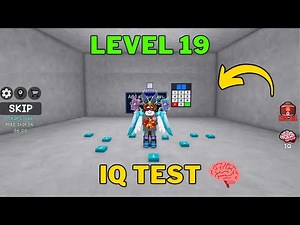 How To Solve Roblox IQ Test Level 19 | IQ Test 🧠 Guide