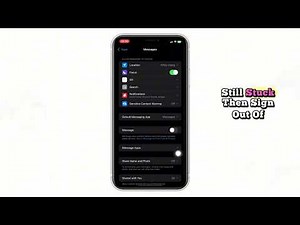Fix iCloud Message Sync Paused on iPhone
