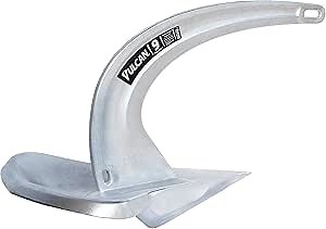 Rocna Vulcan Premium Boat Anchor - Innovative Design For Superior Holding Power - Galvanized Steel, 9-121 lbs