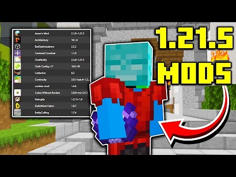[OUTDATED] The ONLY 1.21 Mod Folder You'll Need For Hypixel Skyblock | FORAGING UPDATE READY