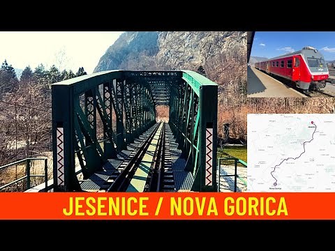Cab ride on Bohinj Railway/ Slovenia /Jesenice-Nova Gorica-one of the most beautiful train journeys
