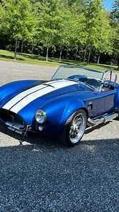 3.6K views · 2.9K reactions | Shock it up ⚡️ 1965 @backdraft_racing Cobra  Lightning Blue / White Stripes #JMCCobra #shelby #427 JMC is your Official Backdraft Racing Dealer! ☎️609-871-2700 JMCCobra.com | Jonathan Motorcars | Facebook