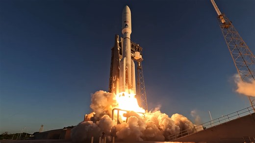 Watch a $500 million rocket launch begin with a 10-second countdown