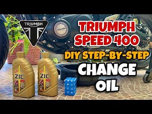 Triumph Speed 400 Change Oil | DIY Guide