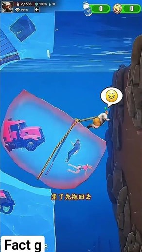 Frozen Truck to Secret Base!😱 #shortvideo
