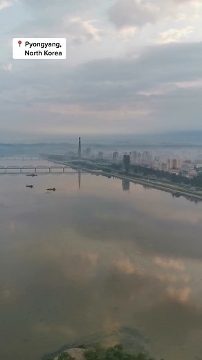 Mornings in Pyongyang, North Korea - Daily Life by the Taedong River