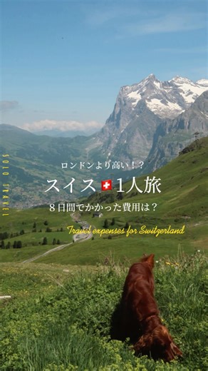 TAISEI on Instagram: "🇨🇭スイス旅で実際にかかった費用まとめ 正直、安くはない…けど その分、景色も体験も別格だった。 ひとり旅だからこそ分かった リアルな出費感覚をシェアします✍️ これからスイス行く人の参考になりますように。 How much did Switzerland really cost? 🇨🇭 Not cheap, honestly… but the views and experiences were totally worth it. #スイス旅行 #スイスひとり旅 #海外ひとり旅#旅行費用 #ヨーロッパ旅行 #ひとり旅#旅vlog #vlog旅#ワーホリ #イギリス生活#ロンドン#Switzerland #SwissTravel #SwitzerlandTrip #SoloTravel"