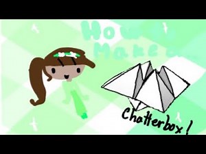 How to make a super cute simple and easy chatterbox 🍏🍀💚🐸✨