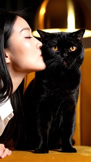 Bombay Cat's Panther Stare