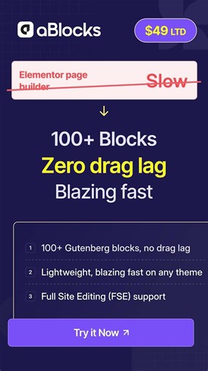 Your Page Builder Is Slowing Your Site — Switch to This Instead