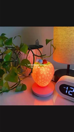 Adorable Cute Strawberry Lamp for Your Beautiful Life