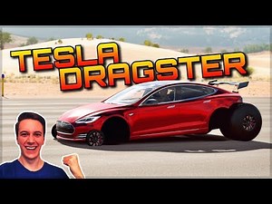 INSANE TESLA DRAGSTER | Forza Horizon 3 Dev Mods | Unbelievable Acceleration!