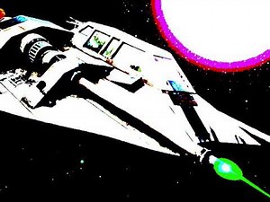 Spaceship laser cannon barrage - Sound effects