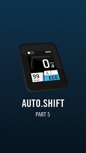 Auto.Shift – Fully automatic shifting for a seamless ride With Auto.Shift, you no longer need to think about shifting. The system continuously adjusts your gear to maintain a consistent cadence, ensuring optimal efficiency and comfort. Whether accelerating or slowing down, Auto.Shift selects the right gear automatically, so you can focus entirely on your ride. Auto.Shift – Vollautomatisches Schalten für ein nahtloses Fahrerlebnis Mit Auto.Shift musst du nicht mehr ans Schalten denken. Das System