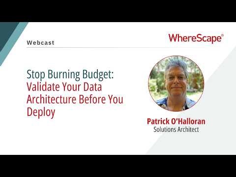 On Demand | Stop Burning Budget: Validate Your Data Architecture Before You Deploy