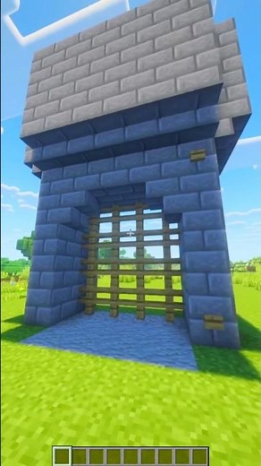 Minecraft Working Castle Gate