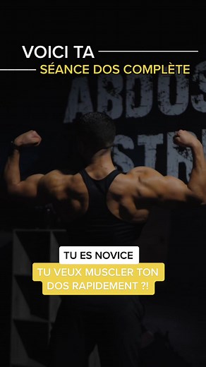 Guide complet pour un dos musclé en 4 étapes