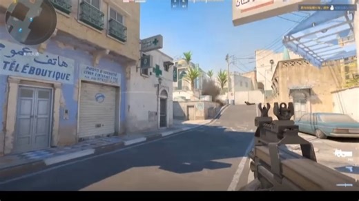 【CS2】Inferno 教堂窗口突袭：顺爆闪   M4A1 穿点清剿