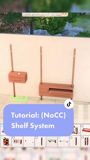 Sims 4 Shelving System Tutorial
