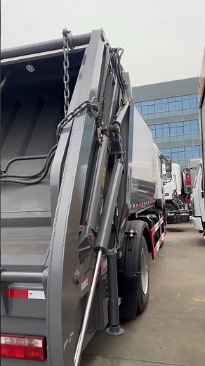 Dongfeng D9 Compactor Truck | 15m³ Waste Collection Powerhouse #GarbageTruck #Compactor #Dongfeng