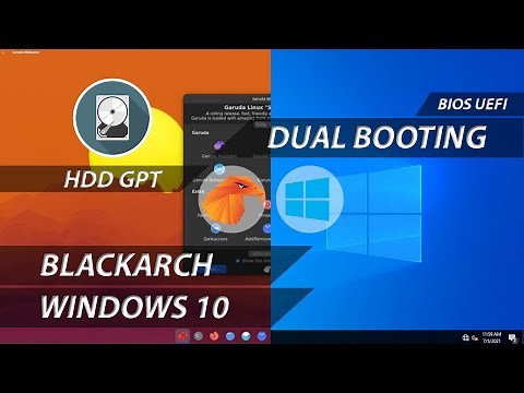 Dual Boot Windows and Garuda Linux Blackarch Edition | Dual Boot Windows 10 and Garuda Blackarch