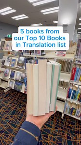 🌍 Our Top 10 Books in Translation are a captivating mix of bold, touching novels that span the globe. Featuring rising literary stars, this selection closely weaves the political with the personal. ❤️ Explore the full list: https://bit.ly/3P2OVNu | Auckland Libraries