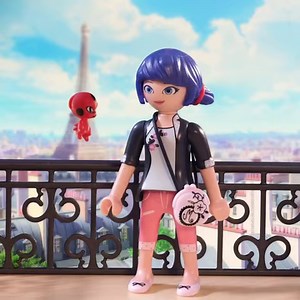 4.5K views · 79 reactions | Marinette becomes Ladybug with the Ladybug Miraculous inhabited by Tikki.  Ladybug gains the power of creation to defeat Hawk Moth and his akumatized villains. 曆 #Ladybug #MiraculousLadybug #HawkMoth #AkumatizedVillains #superheroine click here for more info: https://www.playmobil.com/en-gb/content/miraculous_themepage/miraculous_themepage.html | Playmobil | Facebook