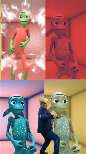 8. "Trap Vibe Takeover 👾🎧 #Shorts" #aliendance #funny #alienremix