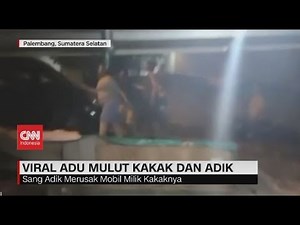Viral Adu Mulut, Adik Rusak Mobil Kakak