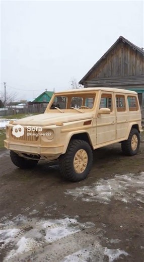 деревня дед сделал копию гелендваген из дерева BMW X8 #automobile #funny #деревня #bmwx8 #прикол #ю