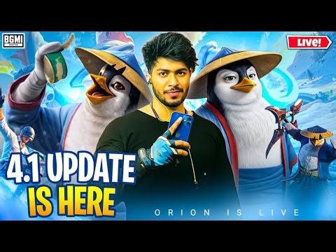 🔴 Live Now : || Frosty Funland 4.1 Update Ranked Rush Gameplay || #bgmi #OrionisLive